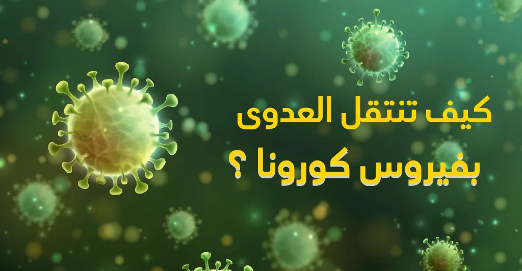 كيف تنتقل العدوى بفيروس كورونا ؟